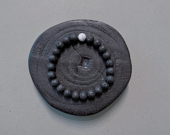 Lava Stone Bracelet Provides Stability, Strength, and Courage - Stretch Bracelet - Heal Bracelet - Lava Rock Bracelet - 8mm beads