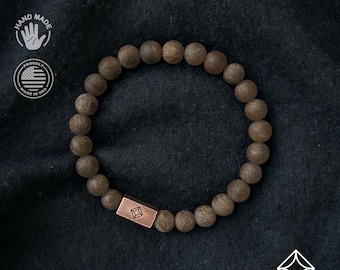 Embrace Clarity and Conquer Stress: Empowering Men's Bracelet with Bronzite. Find Inner Peace and Inspire Your Journey to Greatness!