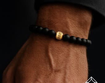 Bracciali Elasticizzati In Acciaio Inossidabile Tono Oro/Argento 14K - Kelistom Set Con Perline Per Uomo E Donna, Regalo Universale - 2