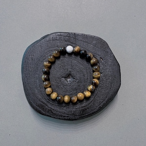 Tigerögaarmband – Bär lycka och fokus, stretcharmband, läkande armband, herrarmband, damarmband, 8 mm pärlor