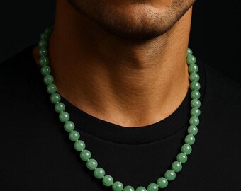 Green Aventurine Necklace - Brings Prosperity & Well-Being
