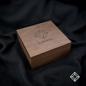 Jewelry Wood Box - Jewelry Box for Storing Accessories - Storing and Organizing Bracelets Necklaces Watches and More!
