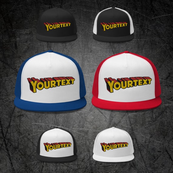 Personalized Superhero Trucker Hat 