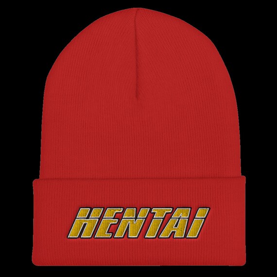HENTAI Logo Beanie Hentai Embroidered 