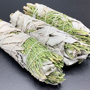 White Sage & Cedar Smudge Bundle