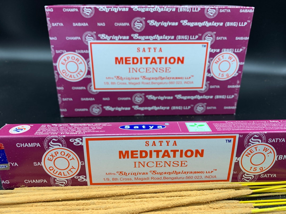Meditation Incense Sticks Satya Sai Baba incense 15 Grams Etsy