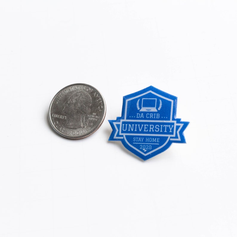 Da Crib University Pin 2020 meme pin graduation gift funny Etsy