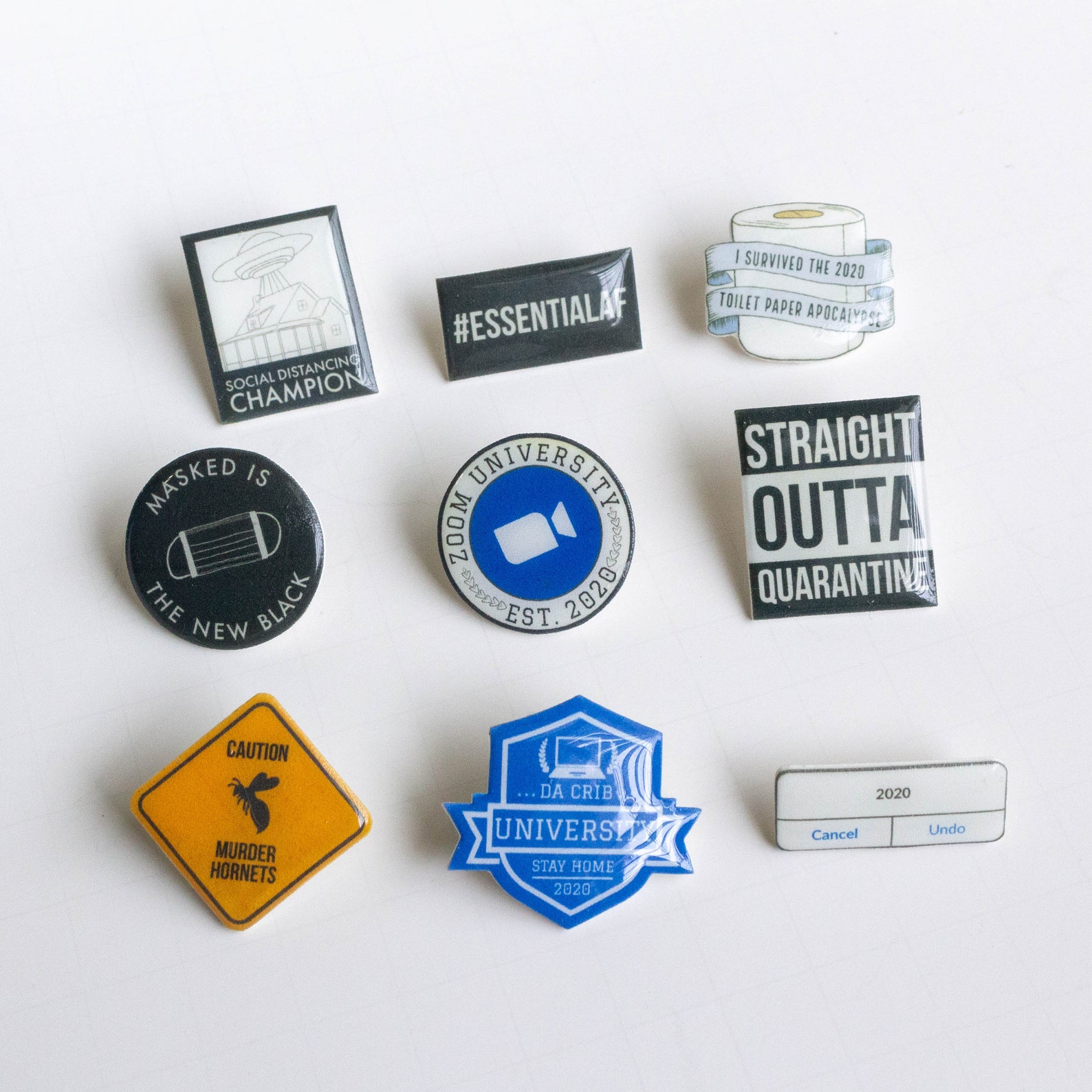 Da Crib University Pin 2020 meme pin graduation gift funny Etsy