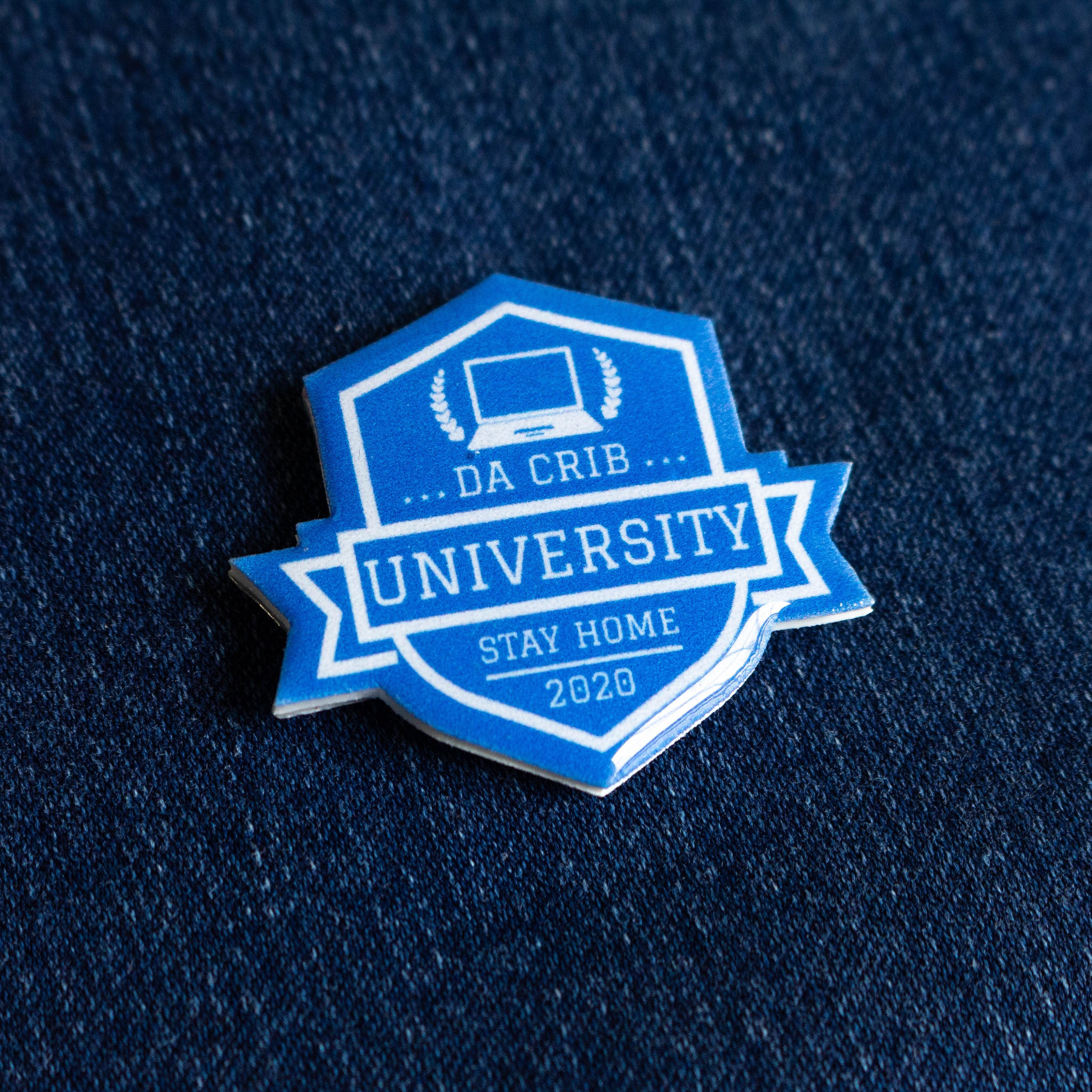 Da Crib University Pin 2020 meme pin graduation gift funny Etsy