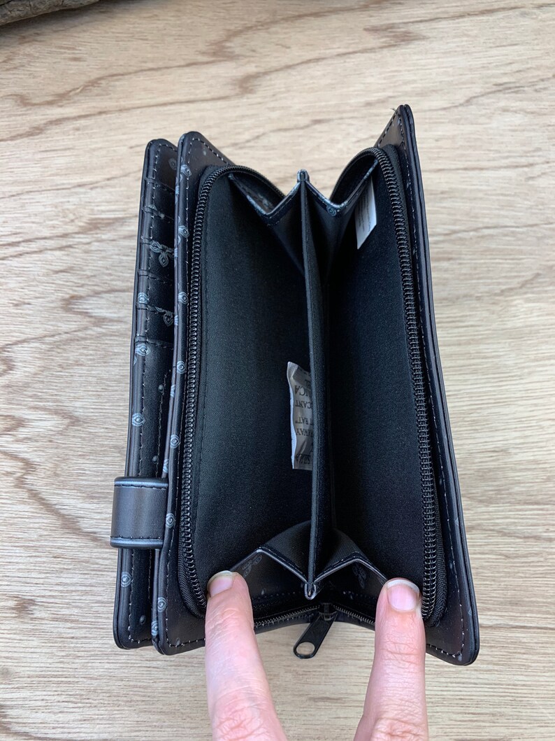 Edgar Allen Poe Nevermore Raven Wallet Novelty Wallet Etsy