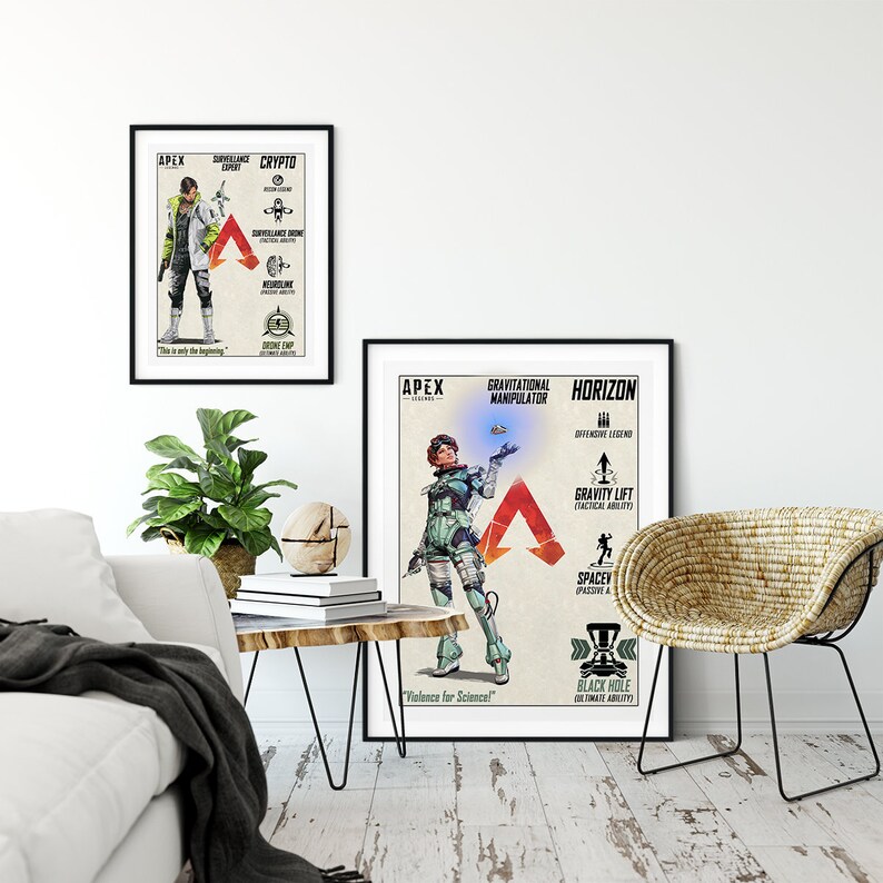 Horizon kids APEX legends Horizon poster APEX legends Horizon apex legends gaming poster poster print gift APEX legends poster