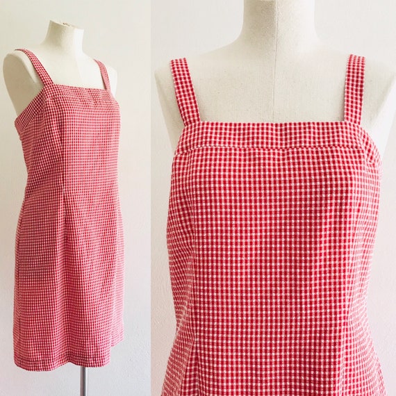 Vintage Gingham Dress