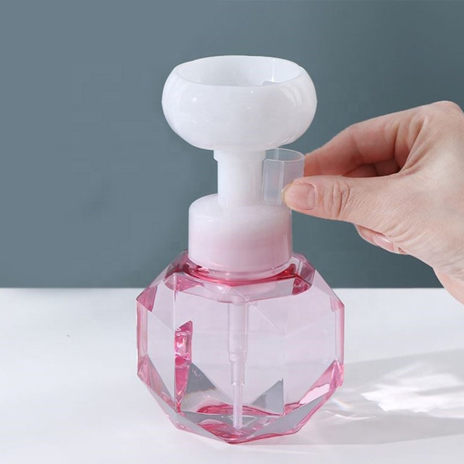 FLOWER FOAM SOAP Dispenser Flower ShapedFoam 300ml Viral Etsy