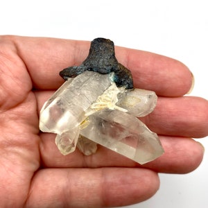 Handmade Large Quartz Crystal Cluster Pendant, Quartz Crystal Pendant, Raw Quartz Pendant, Raw Crystal Pendant, Crystal Cluster Pendant