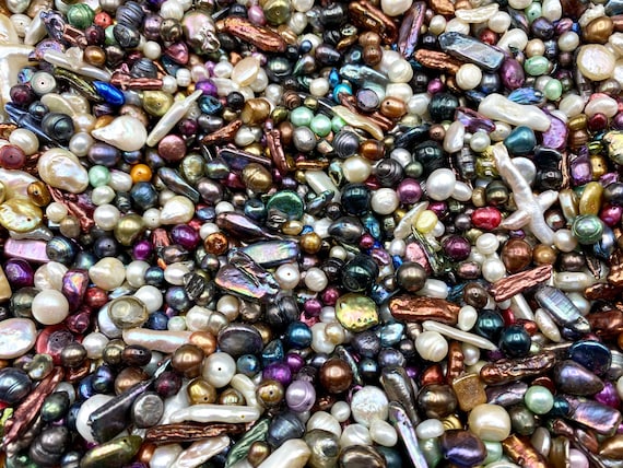 Assorted pearl beads clearance