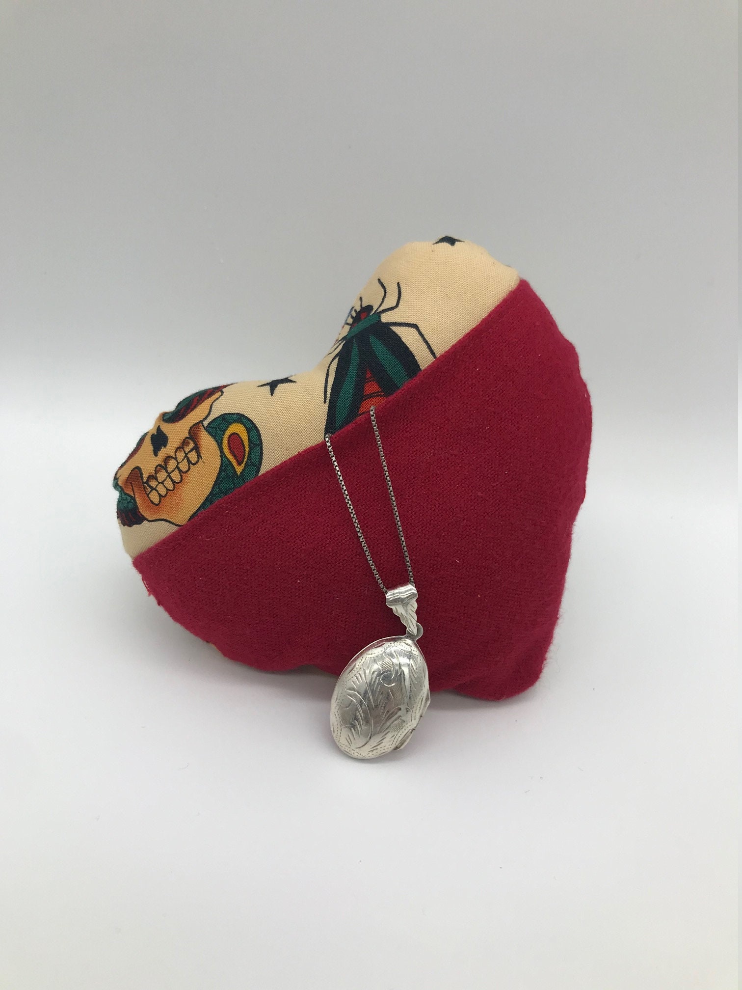 Mini Heart Pillow with Pocket Anniversary Gift Mother's Etsy