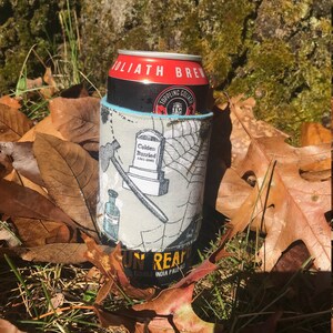Insulated Bottle & Can Cooler, Beverage Holder, Wrap around with Velcro Closure