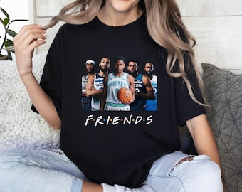 Timberwolves, Friends T-Shirt, TWolves, Basketball, Unisex Heavy Cotton Tee
