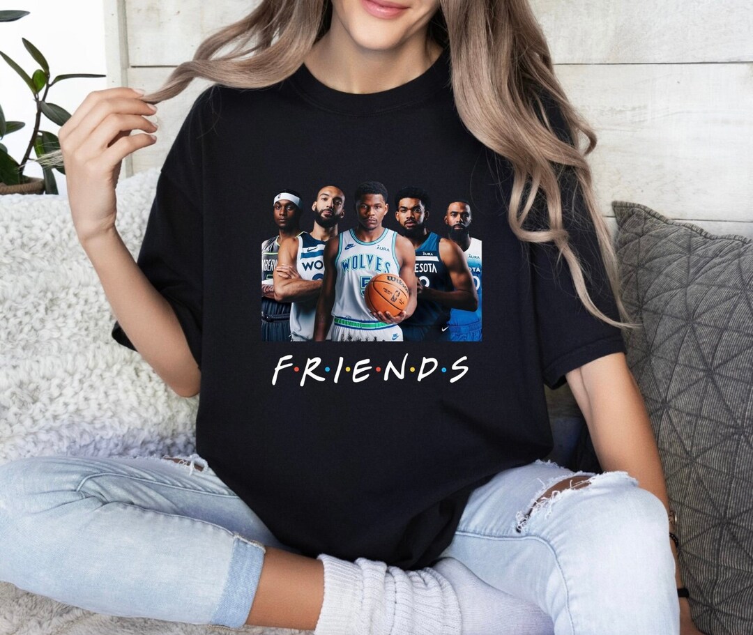 Timberwolves, Friends T-shirt, Twolves, Basketball, Unisex Heavy Cotton ...