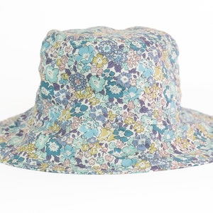 Liberty of London Summer Bucket Hat / Sun Hat / Toddler Bucket Hat / Baby Bucket Hat / Children Sun Hat / Handmade Kids Hat /Michelle E