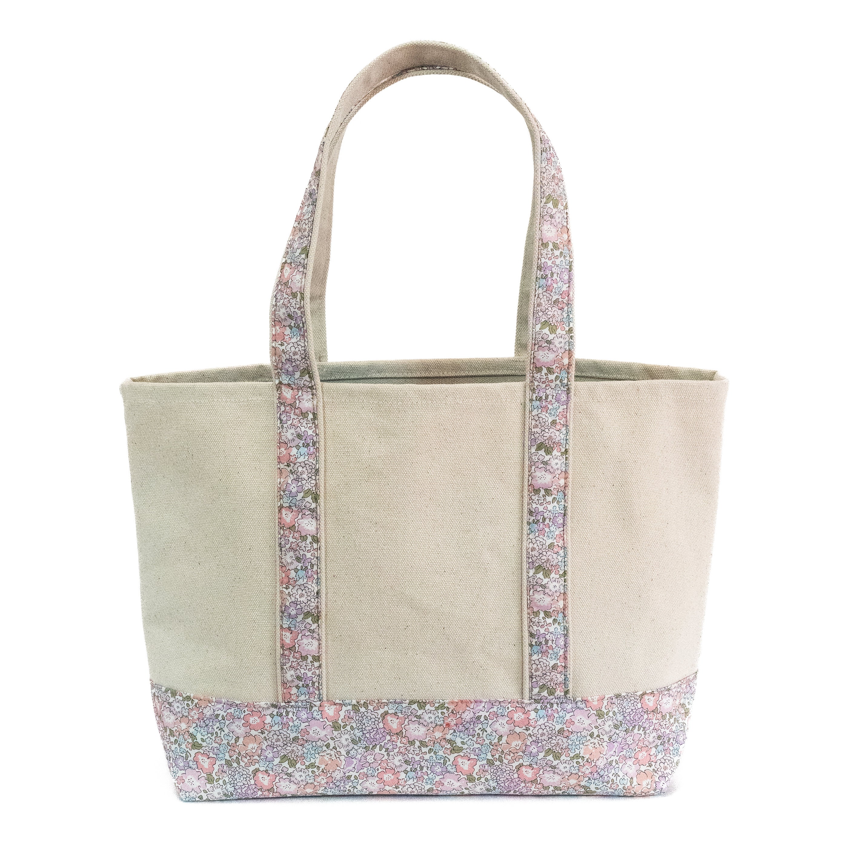 Liberty of London Tote Bag / Large Size Tote Bag / Mother Daughter Gifts / Handmade tote bag / Tote For College / Liberty Michelle E Pink
