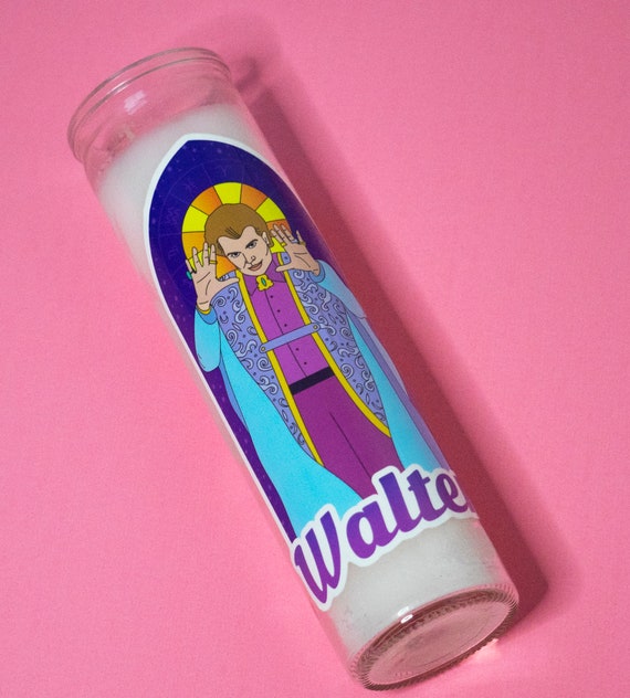 Walter Mercado Mexican Glass Prayer Candle Etsy