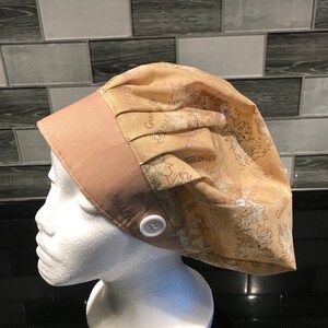 Ear Savers Bouffant Scrub Cap - GOT Game of Thrones Carte imprimer - boutons masque!