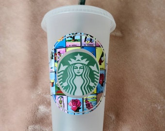Loteria Starbucks cup,| lotería design, serape, custom tumbler, gift idea