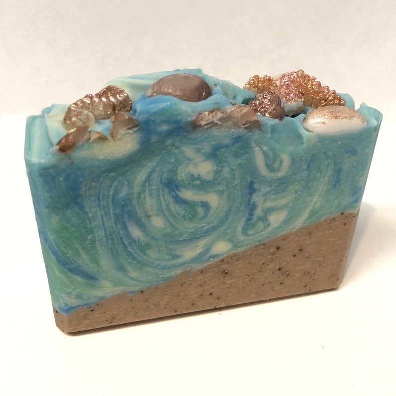 Blue Ocean Soap Ocean Scent Salty Sea Breeze Beach Scent Etsy