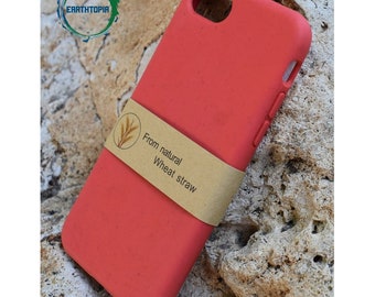 Iphone 8 Phone Case - Made from natural wheat straw