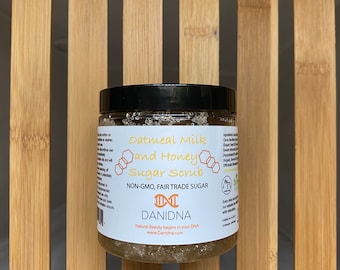 Oatmeal Milk and Honey Sugar Scrub