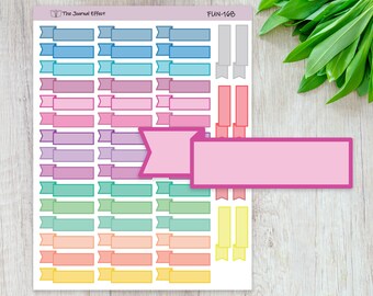 FLAG APPOINTMENT Label Planner Stickers, Functional Planner Stickers, Stationery, Scrapbooking, Bullet Journal, FUN-168
