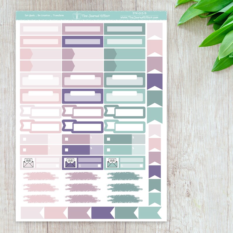 Functional Sticker Variety Pack, Label Planner Stickers, Stationery ...