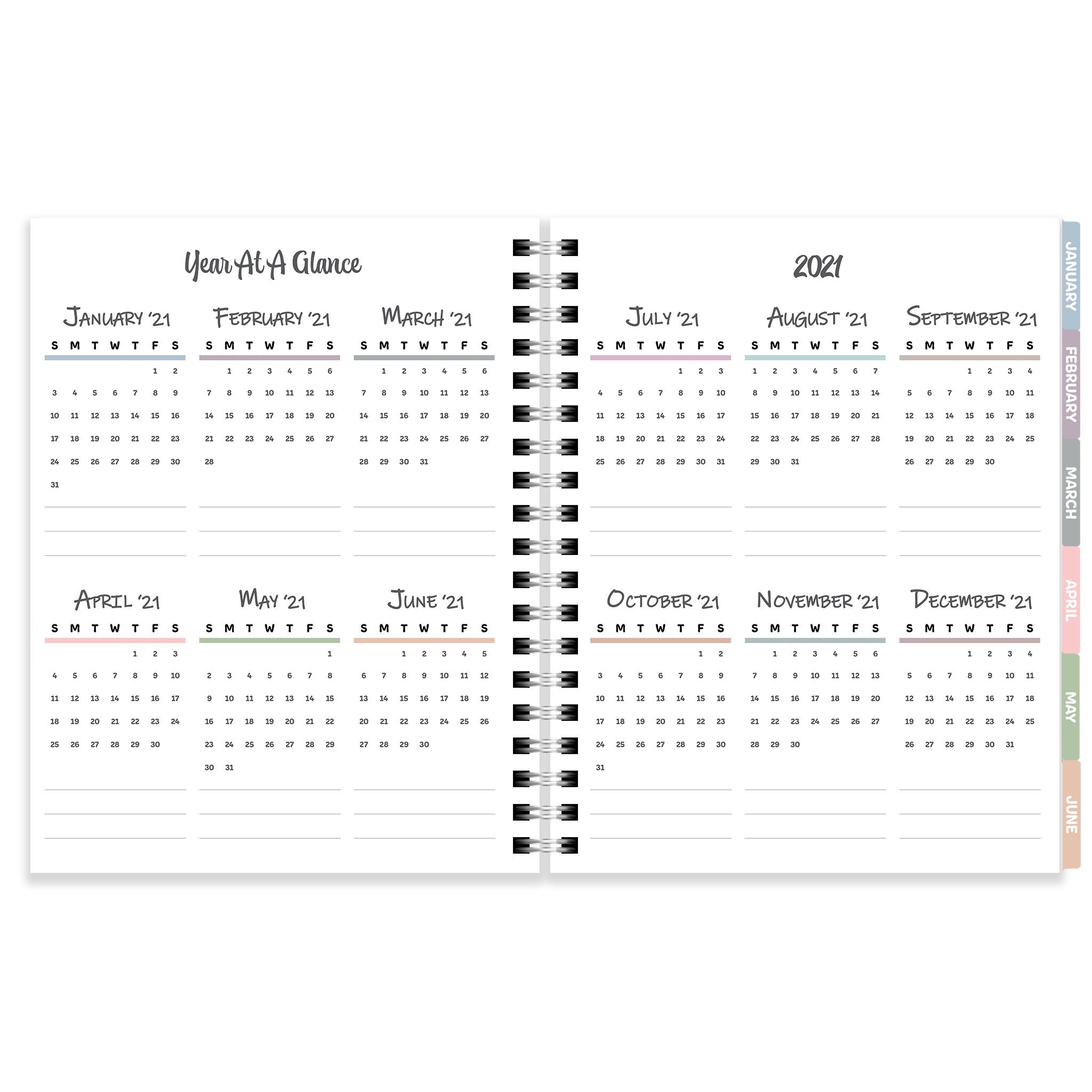 Rustic wood personalized weekly planner 12 months etsy