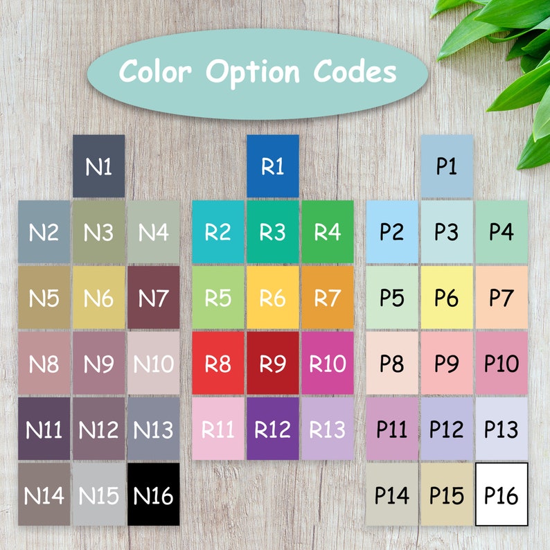 Monthly Color Code Tag MONTHLY HABIT Tracker Table, Functional Label Planner Stickers ...