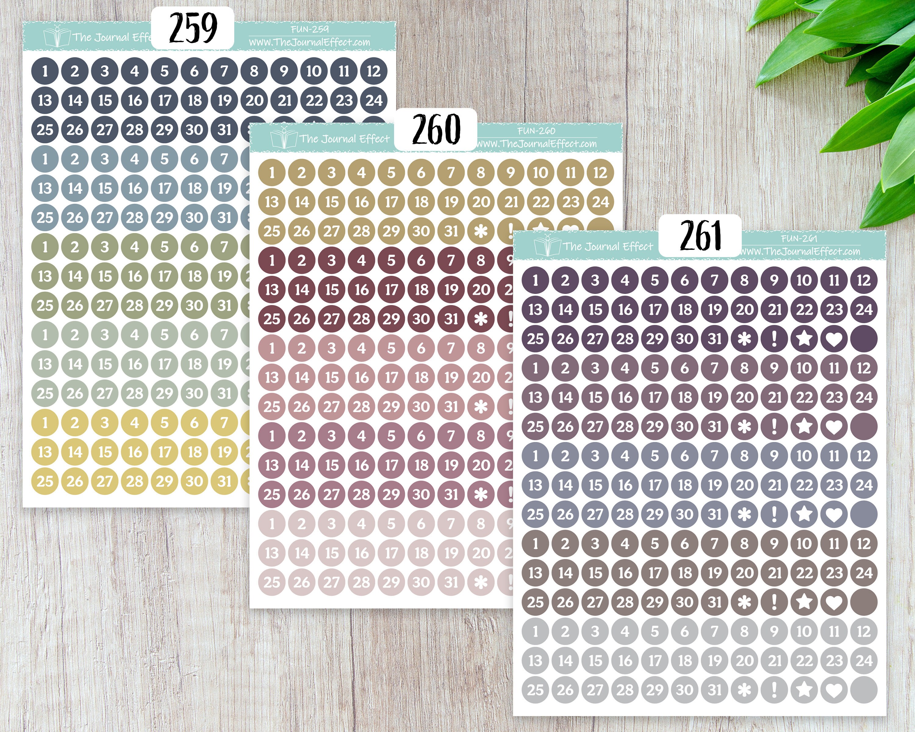 DATE DOT Sticker .27