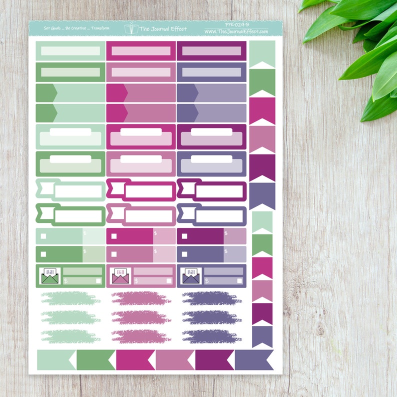 Functional Sticker Variety Pack, Label Planner Stickers, Stationery ...