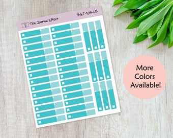 Full Color Coding Budget Label Planner Stickers, Functional Planner Stickers, Labels, Bujo, Stationery, Scrapbooking, Bullet Journal