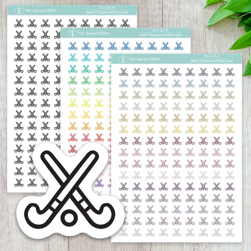 Field Hockey Decal - Etsy