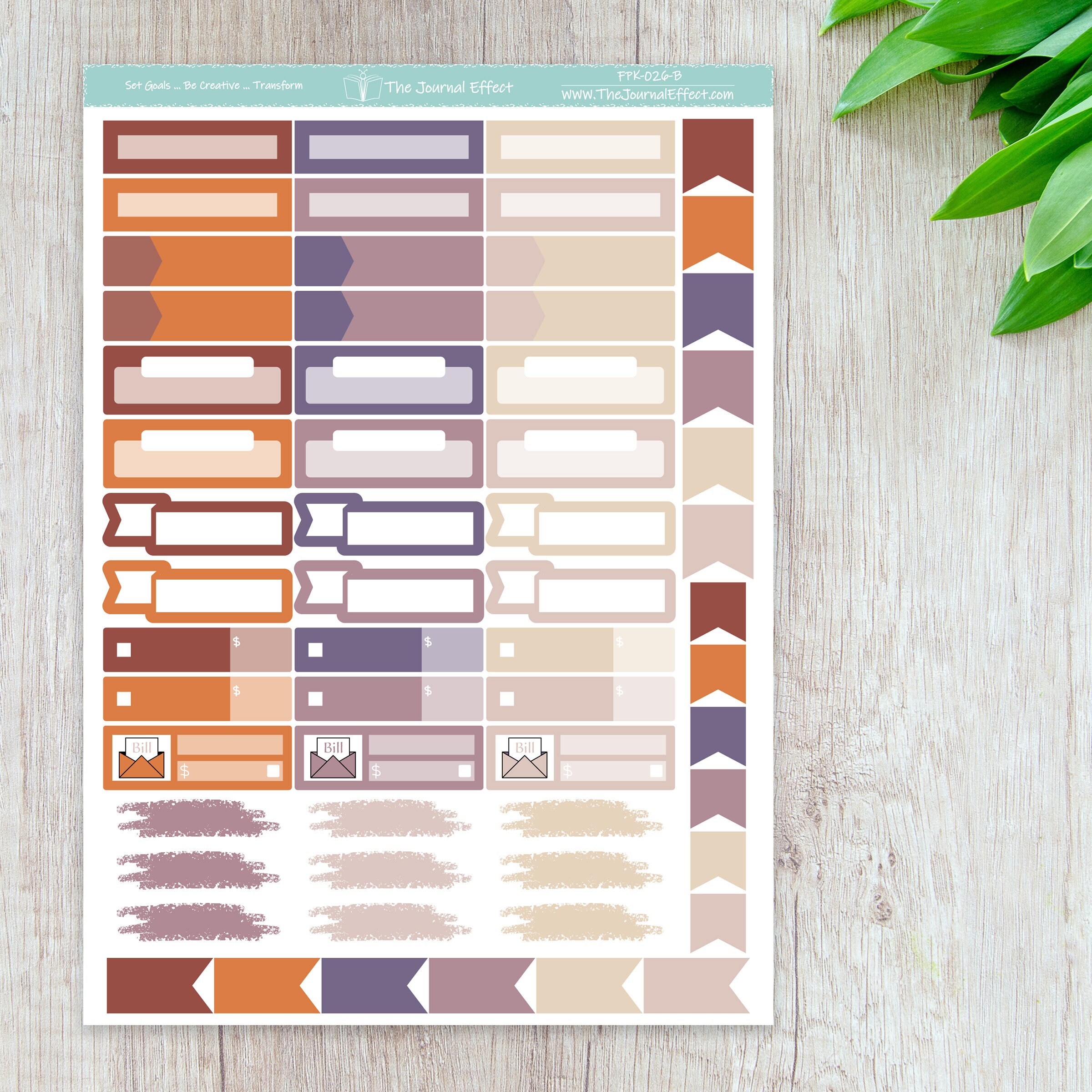 Functional Sticker Variety Pack, Label Planner Stickers, Stationery ...