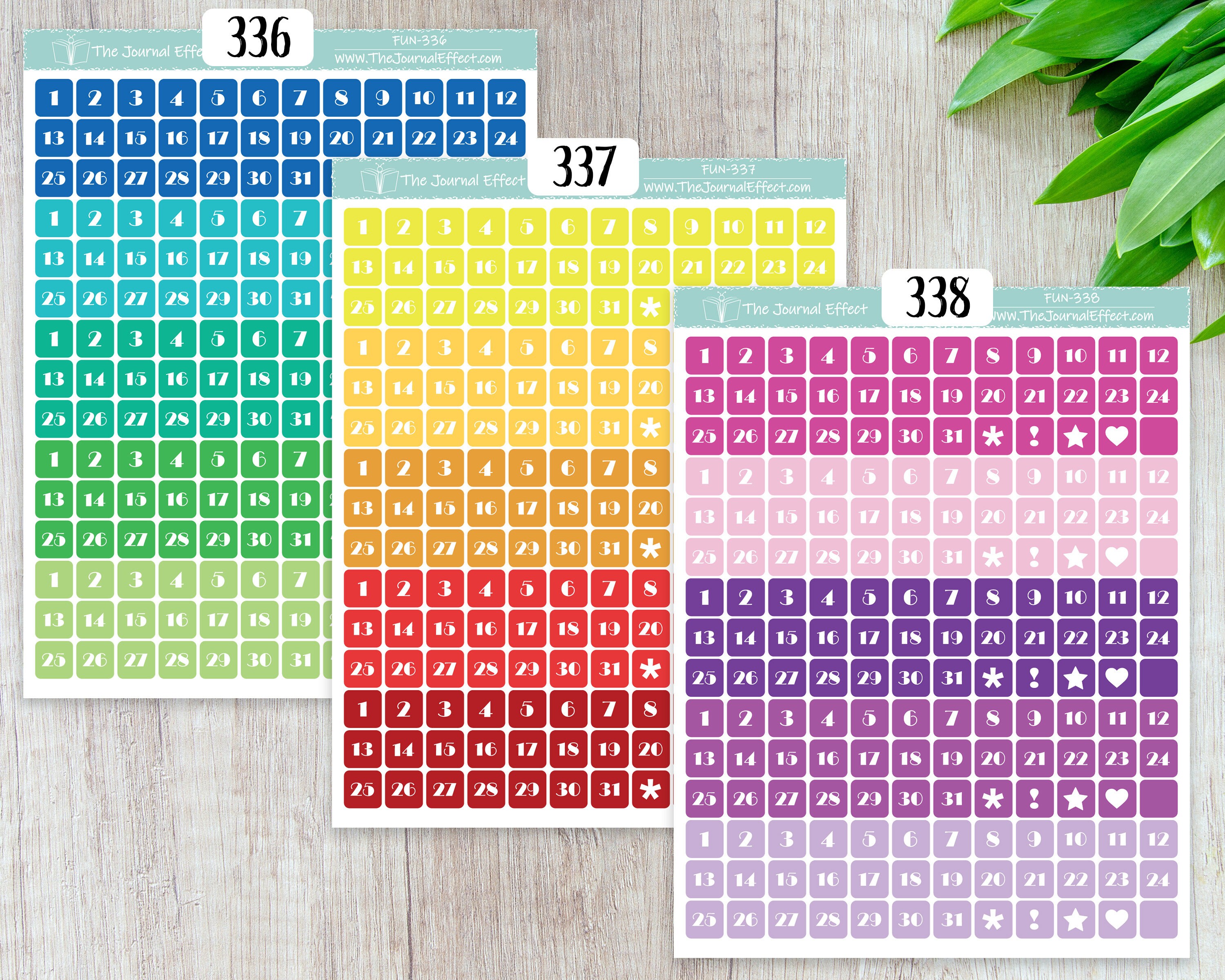 Square 27 Sticker SQUARE DATE Dot Sticker .27