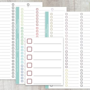Full Box, Square CHECK LIST, Label Planner Stickers, Stationery, Scrapbooking, Bullet Journal, Fun-223, Fun-224, Fun-225