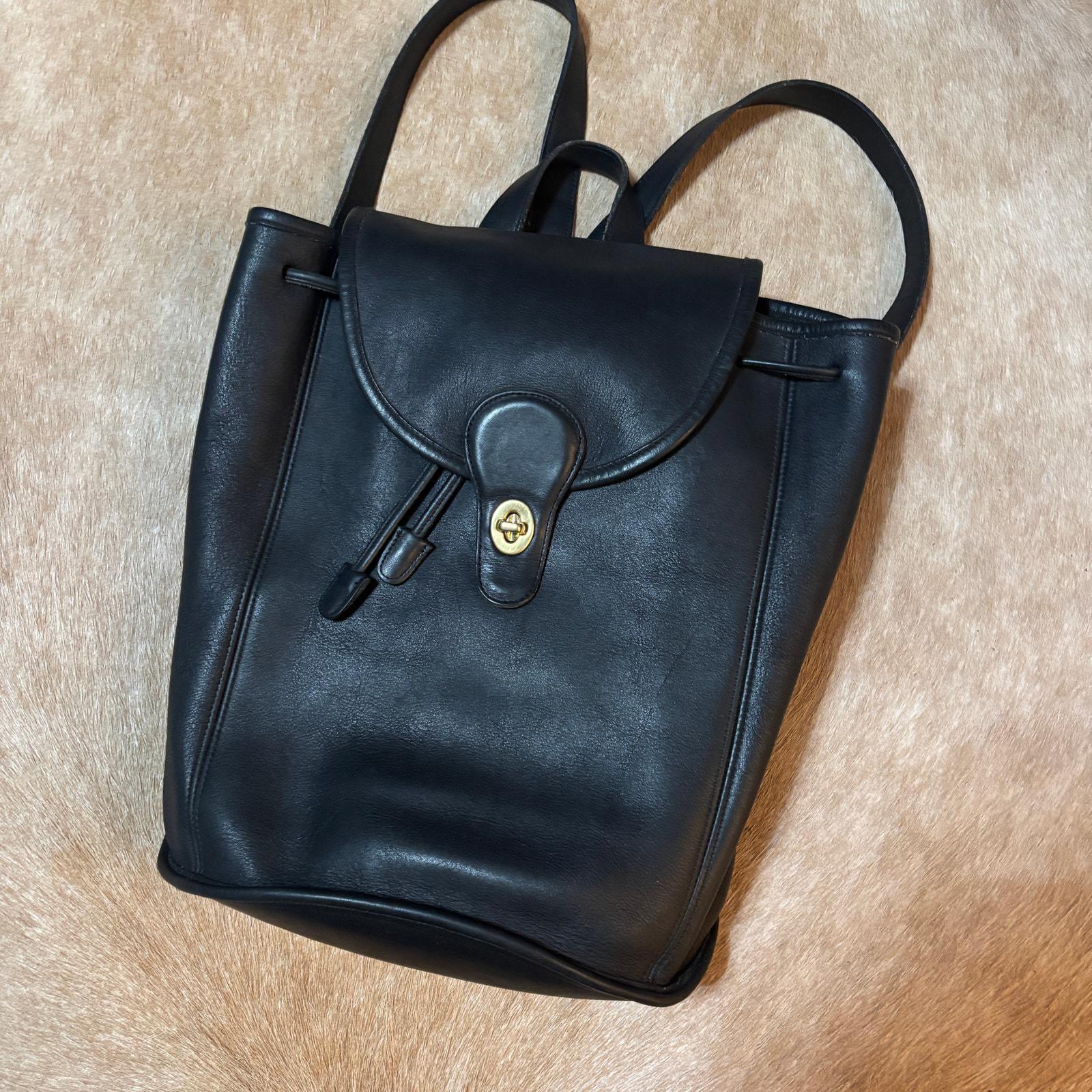 Classic Coach Backpack - Etsy