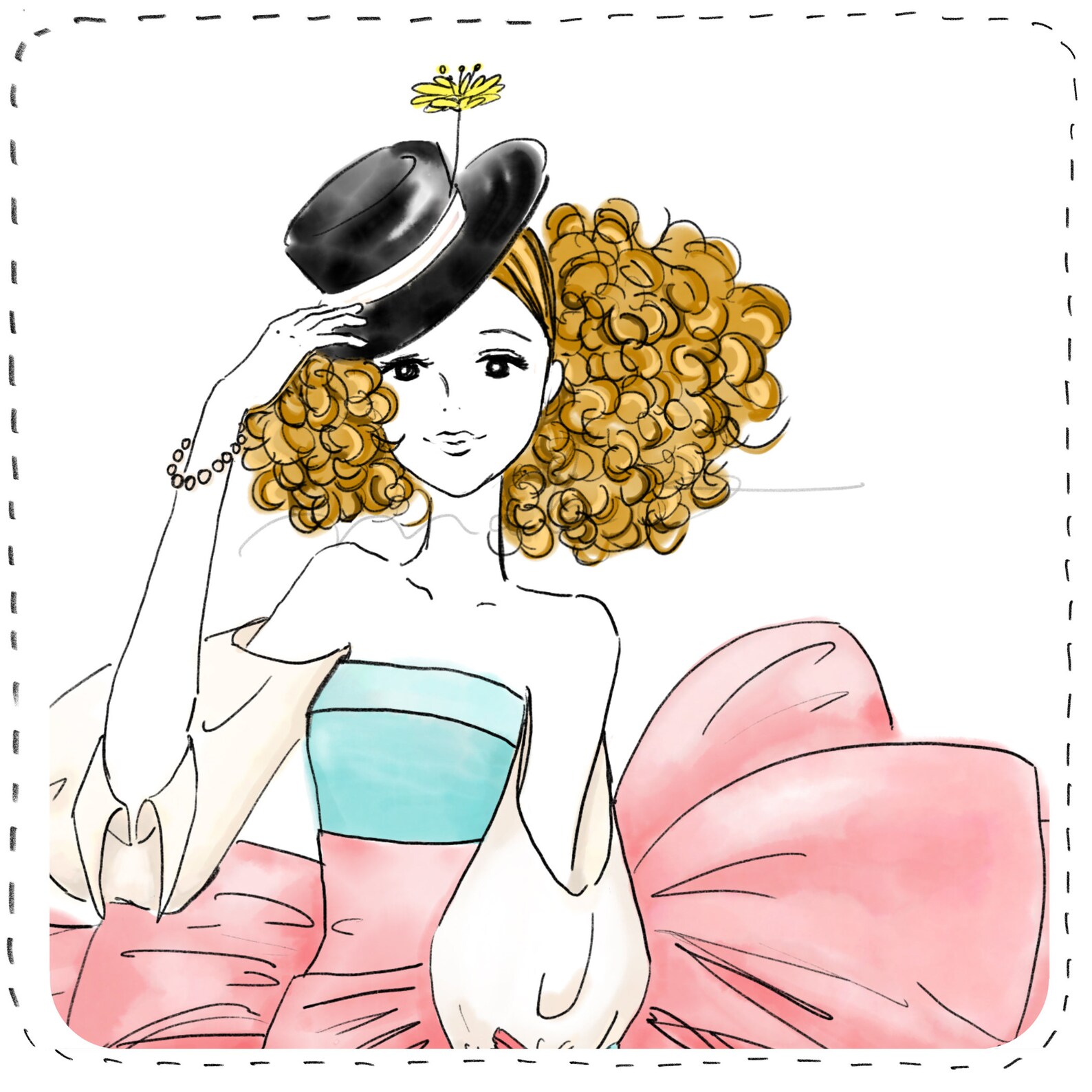 Fashion Illustrations Girly Wall Art Digital Download Etsy