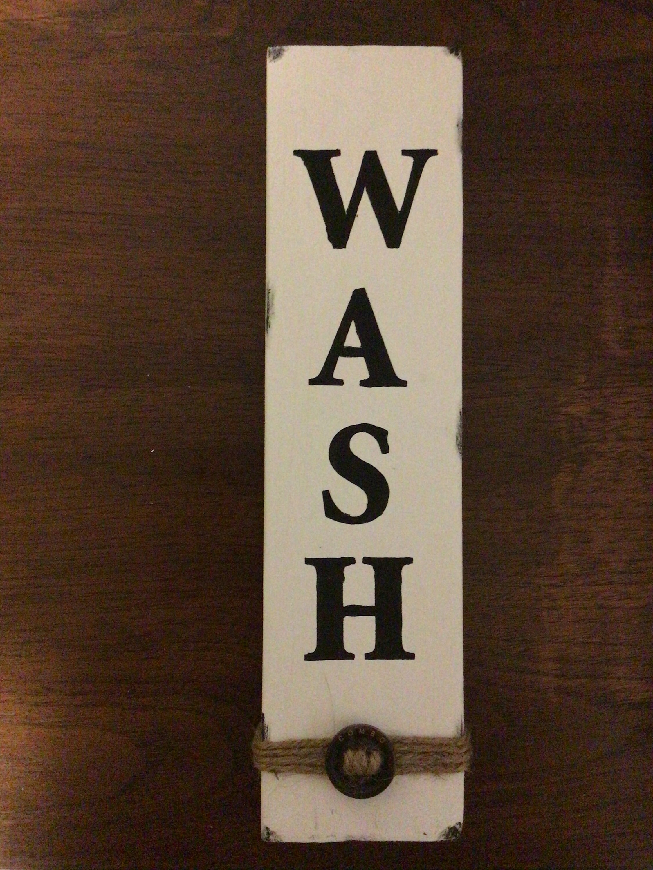 Lavado Seco Doble Signos de Lavandería Letreros de | Etsy