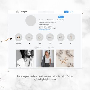 DIY Instagram Highlight Icon Covers Instagram Stories - Etsy