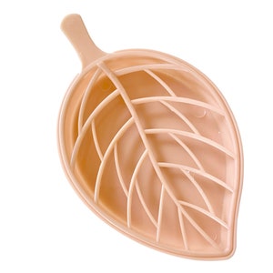 2-piece Houseplant Leaf Plastic Soap Dish