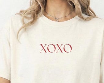 Comfort Colors® XOXO Shirt, Galentines Day Party Shirt