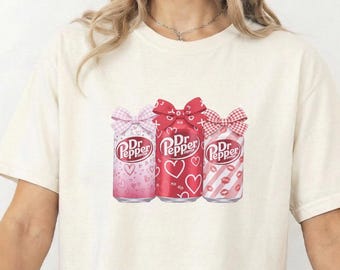 Comfort Colors® Dr. Pepper Galentines Social Club Shirt, Galentines Day Party Shirt