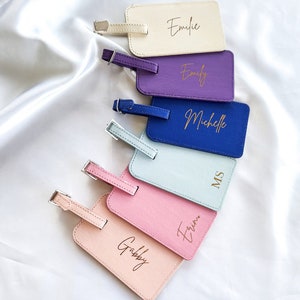 Personalized Luggage Tag | Custom Gifts for Mom | Best Friend Gifts | Gifts for Women | Travel Gifts | Christmas Gifts